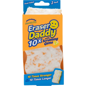 Scrub Daddy Eraser Daddy 10x mocniejsze magiczne gąbki 2 sztuki