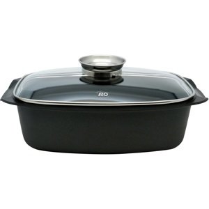 Elo 84932 Brytfanna ze szklaną pokrywką i aromatyzerem Alucast 40 x 22 cm