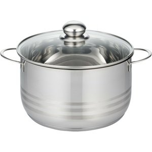 Elo 22220 Basic Garnek ze stali nierdzewnejBrillant 20 cm, 3,2 l, 3,2 l