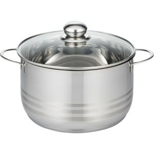 Elo 22224 Basic Garnek ze stali nierdzewnejBrillant 24 cm, 5,4 l, 5,4 l