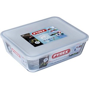 Pyrex Szklany pojemnik Cook & Freeze 2,6 l, 24 x 19 x 8 cm, 2,6 l