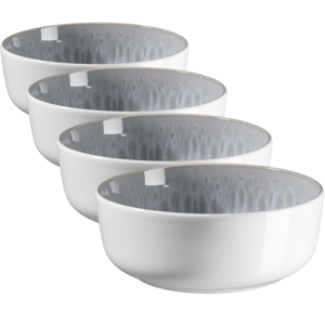 Mäser Zestaw misek Lunaria Grey 15,5 cm, 4 szt., 15,5 cm