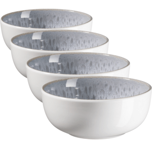 Mäser Zestaw misek Lunaria Grey 12 cm, 4 szt., 12 cm