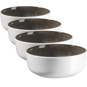 Zestaw misek Lunaria Brown 15,5 cm, 4 sztuki, 15,5 cm