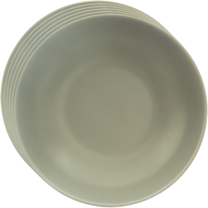 Orion Zestaw ceramicznych talerzy głębokich Greenish 20,5 cm, 6 szt.