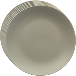 Orion Zestaw płytkich talerzy ceramicznychGreenish 27 cm, 6 szt.