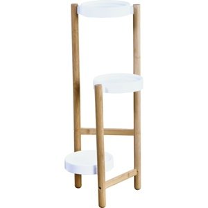 Kesper 17275 Bambusowy stojak na kwiaty 28 x 34 x70 cm