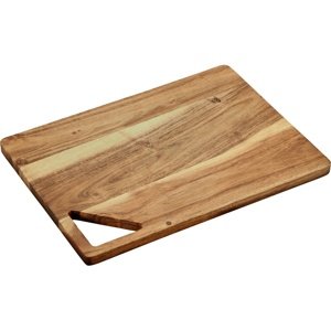 Kesper 29141 Deska do krojenia i serwowania zdrewna akacjowego 35,5 x 25,5 x 1,7 cm, M