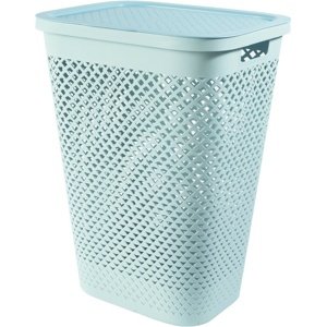 Curver Kosz na brudną bieliznę Pure 55 l,niebieski