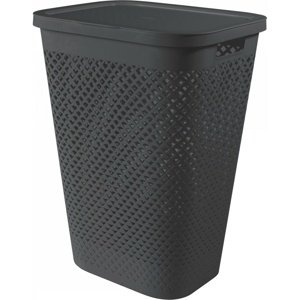 Curver Kosz na brudną bieliznę Pure 55 l,antracytowy