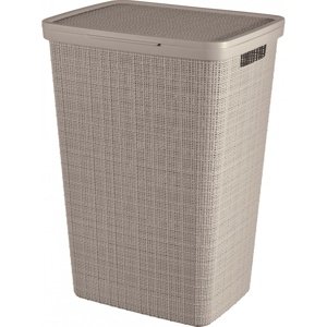 Curver Kosz na brudną bieliznę Jute 58 l, taupe
