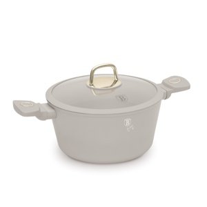 BerlingerHaus Rondel z powłoką tytanową i pokrywką Sahara 24 cm, 24 cm