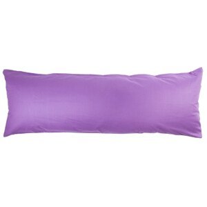 4Home Poszewka na poduszkę relaksacyjną Mąż zastępczy ciemnofioletowy, 50 x 150 cm