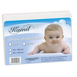 Bellatex Prześcieradło jersey dziecięce, 60 x 120 cm
