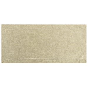 Bieżnik zielony, 40 x 140 cm– ażurowa ramka, 40 x 140 cm
