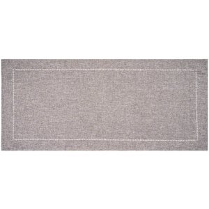 Bieżnik fioletowy, 40 x 90 cm– ażurowa ramka, 40 x 90 cm