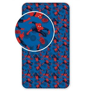 Prześcieradło bawełniane Spiderman 06, 90 x 200 cm