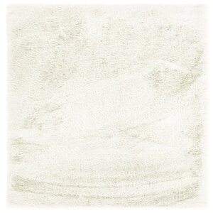AmeliaHome Dywanik Futerko Lovika ivory, 100 x 100 cm