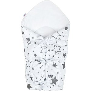 New Baby Classic Lace-up Wrap Grey Stars