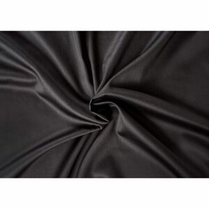 Kvalitex Prześcieradło satynowe Luxury collection czarny, 100 x 200 cm + 22 cm, 100 x 200 cm