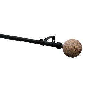 Zestaw przedłużający 16/19 mm Eta czarny mat, 120- 210 cm