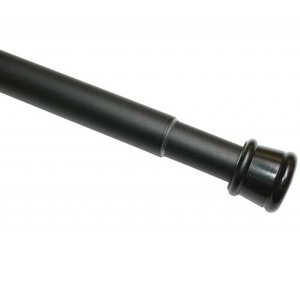 Drążek rozporowy 26/23 mm czarny matowy, 80 - 130 cm