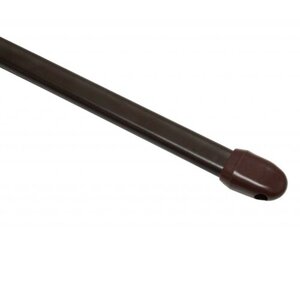 Pręt do zazdrostek płaski 11 mm brązowy, 60 - 90 cm, 60 - 90 cm