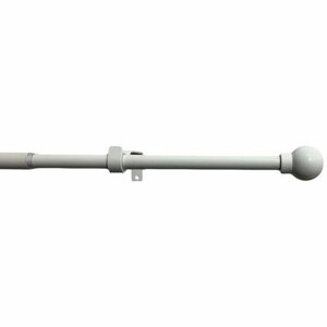 Rozszerzalny zestaw zasłon Ball 16/19 mm biały,200 - 350 cm, bez pierścieni, 200 - 350 cm