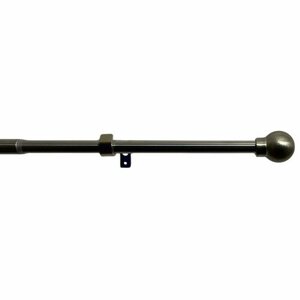 Zestaw karnisza Kula regulowany 16/19 mm, stal nierdzewna, 120 - 230 cm, bez kółek, 120 - 230 cm