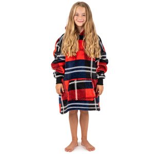 4Home Bluza z barankiem mikroplusz Krata, uni S dziecięca, uni S – dziecięce