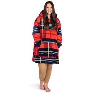 4Home Bluza z barankiem mikroplusz Krata, uni L - męskie