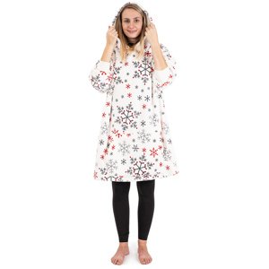 4Home Bluza z barankiem mikroplusz Snowflakes, uni M damska, uni M – damskie
