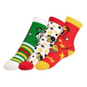 Skarpetki dziecięce Minnie, rozmiar 27-30, 3 pary, 27 - 30