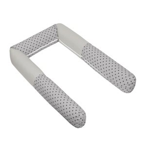 Bellatex Mantinet do łóżeczka cylinder Starsszary, 240 cm