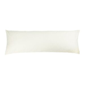 Bellatex Poszewka na poduszkę relaksacyjną Kawa biała, 50 x 145 cm