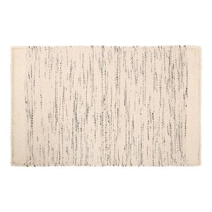 Kawałek dywanu Jodhpur, 60 x 90 cm, biało-czarny, 60 x 90 cm
