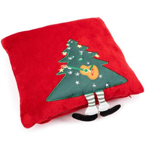 4Home Świąteczna poszewka na poduszkę Merry Christmas tree, 40 x 40 cm