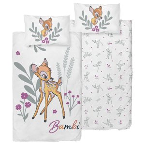 Pościel do łóżeczka Bambi Flower World, 100 x 135cm, 40 x 60 cm