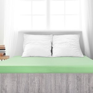 4Home prześcieradło jersey Premium zielony, 180 x 200 cm, 180 x 200 cm