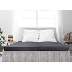 4Home prześcieradło jersey Ideal antracyt, 200 x 200 cm, 200 x 200 cm