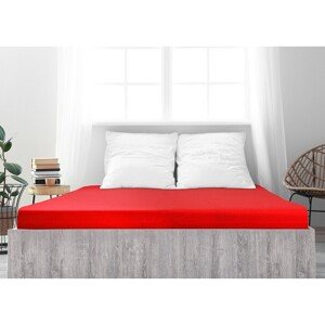4Home prześcieradło jersey Ideal czerwony, 60 x 120 cm, 60 x 120 cm