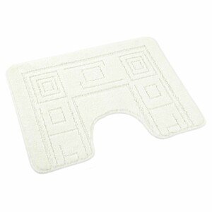 Kvalitex Dywanik toaletny Ornament kremowy, 60 x50 cm