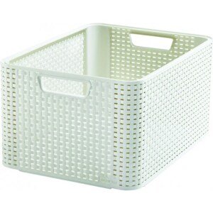 Kosz do przechowywania RATTAN Style2 M – beżowy