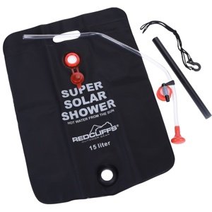 Redcliffs Prysznic ogrodowy solarny, czarny