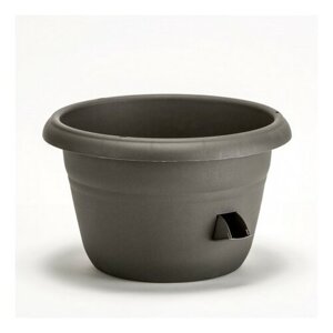 Plastia Siesta donica samonawadniająca antracyt 25 cm, Plastia, śred. 25 cm