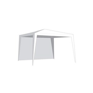 VETRO - PLUS ściana boczna do pawilonu ogrodowego, 2,95 x 1,9 m