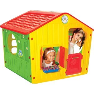 Zabawki Buddy BOT 1140 Domek Village, czerwony