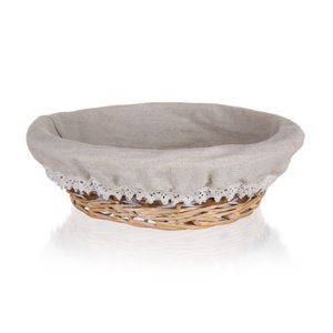 Home Decor Koszyk wyplatany z uszami Duo, 25 x 8 cm