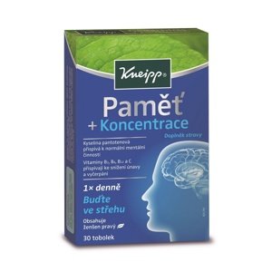 Kneipp Suplement diety Pamięć i koncentracja, 30saszetek.