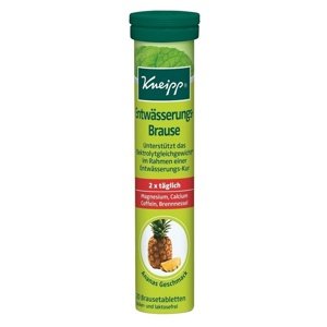Tabletki musujące Kneipp wspomagające drenaż, 20szt.